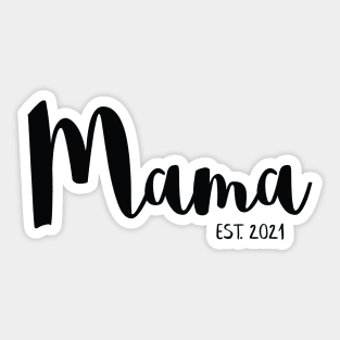 Mama Pregnancy Announcement Sticker